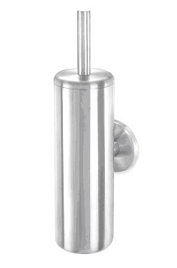 Zack 40283 FOCCIO toilet-brush set wall mounted. h. 37 cm Stainless Steel by Zack