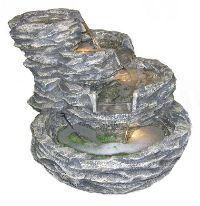 Alpine GIL108 Four Level Rock Pond Fountain