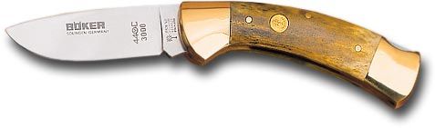 Boker Knife 113000 Green Bone Folding Knife