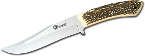 Boker Knife 02BA590H Stag handle ARBOLITO Fixed Blade Gaucho hunting knife by Boker