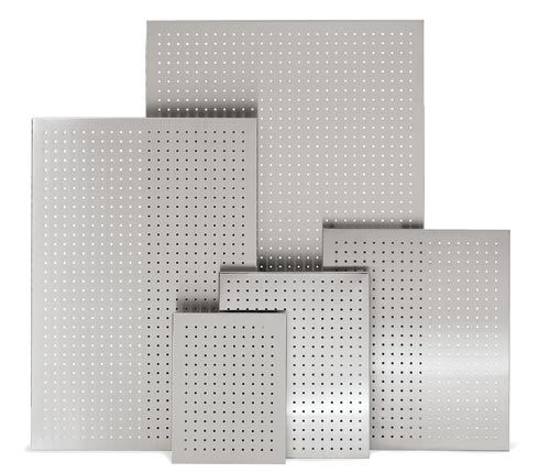 Blomus 66744 stainless steel magnet board perforated 23.5 x 35.5 inch