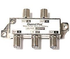 Channel Plus DC and IR Passing Splitter/Combiners 2514