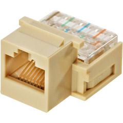 Steren 8-Conductor Telephone Keystone Jack-Ivory 310-108IV