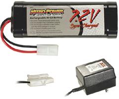 Again & Again Nitro Power  7.2 Volt Batteries and Chargers HR72-HR72-KIT