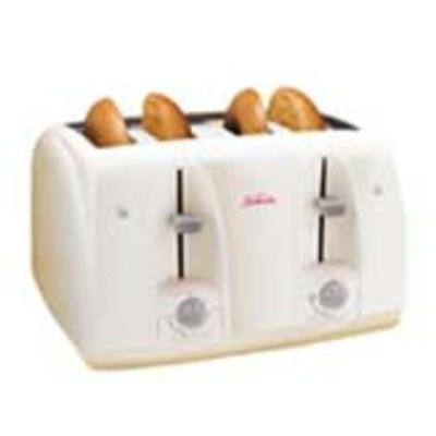 Sunbeam 4 Slice Wide Slot Toaster Wht 3823100