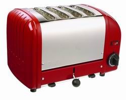 Dualit Commercial 4Slice Toaster In Red 40417