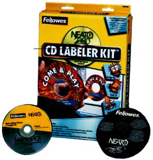 Fellowes 99940 CD DVD LABELER KIT by Fellowes