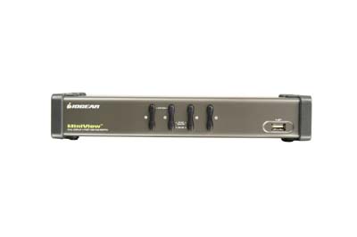 IO Gear GCS1744 4-Port Dual View KVM Switch by IO Gear