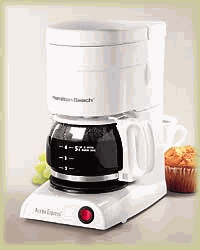 Hamilton Beach 48131 Express 5-Cup Coffee Maker in White
