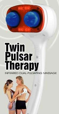Infrared Massager - Sunpentown Infrared Dual-Pulsating Massage - UC-568