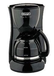 Delonghi Twenty Four Seven 4-Cup Drip Coffee Maker In Black - DC50B
