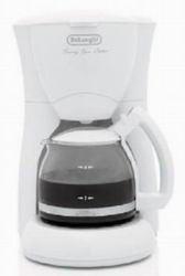 Delonghi Twenty Four Seven 4-Cup Drip Coffee Maker In White - DC50W