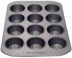 Buy Farberware 52107 Nonstick Bakeware 12-Cup Mini Muffin Pan