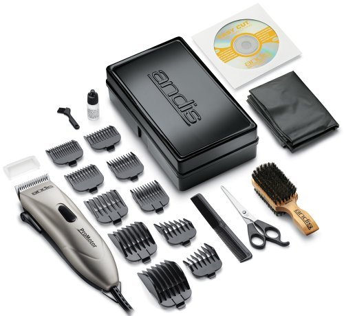 Andis 23745 20 Piece Clipper Kit in Hard Case With DVD