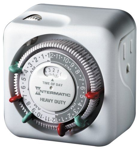 Intermatic TN311C HeavyDuty Grounded Timer