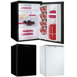 Danby 2.5 cu. ft. All Refrigerator Auto Cycle Defrost Work Top Can Stor White Compact Refrigerator - DAR259W