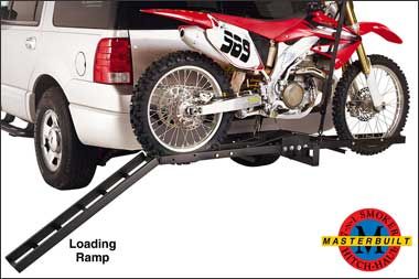 Click here to buy Masterbuilt HMXCR HITCH-HAUL Motorcycle Carrier... by MasterBuilt.