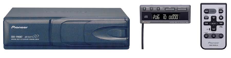 Pioneer Car CDX-FM687 Universal FM-Modulated... by Pioneer Car