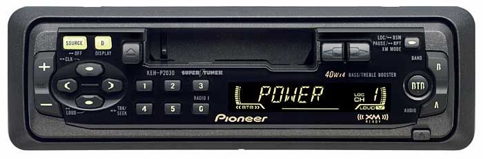 Pioneer Car KEH-P2030 40 Watts x 4 Cassette... by Pioneer Car