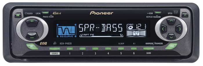 Click here to buy Pioneer Car KEH-P4020 45 Watt x 4 Cassette Stereo by Pioneer Car.