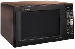 Sharp R930AK 900 Watt 1.5 Cu. Ft. Convection Microwave Oven Black