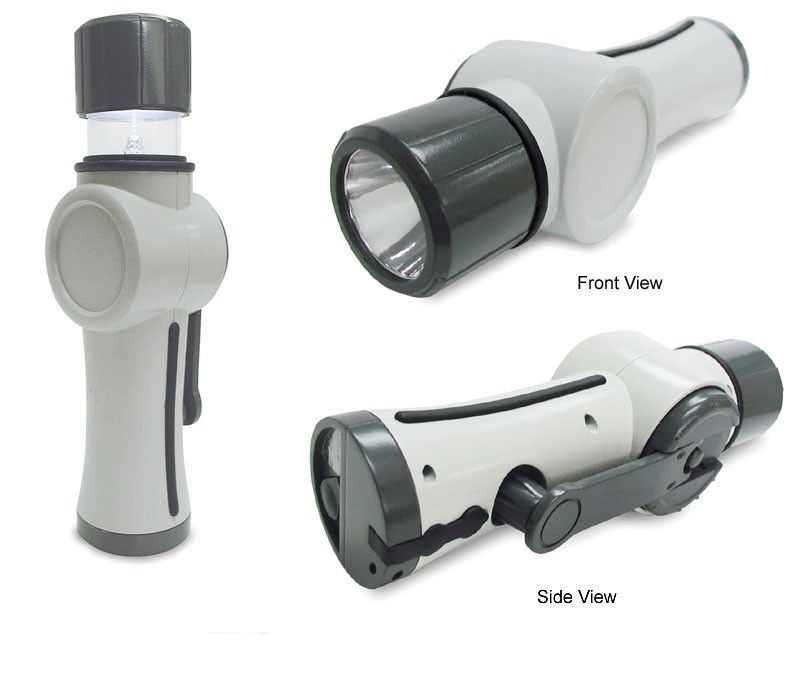 Princess 4 in 1 Dynamo Hand Powered LED Flashlight with Mosquito Repeller - SR-453