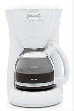 DeLonghi DC50W Twenty Four Seven 4-Cup Drip Coffee Maker White DC50W