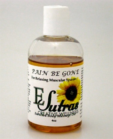 Massage Oils - PAIN BE GONE MASSAGE OIL - 4 Oz