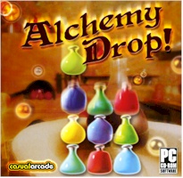 CASUALARCADE GAMES ALCHEMYDROP Alchemy Drop Beautiful Graphics 4 Difficulty Levels Fullscreen Window Modes