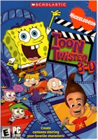 TOPICS NICKELODEON TOON TWISTER 3-D