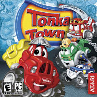 The Atari - ATARI TONKA TOWN JEWEL CASE