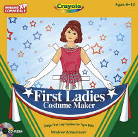 CRAYOLA CRAYOLA FIRST LADIES COSTUME MAKER