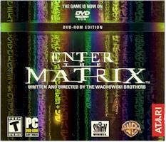 ATARI ENTER THE MATRIX DVD-ROM