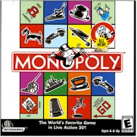 Monopoly Board Games - INFOGRAMES MONOPOLY 3D