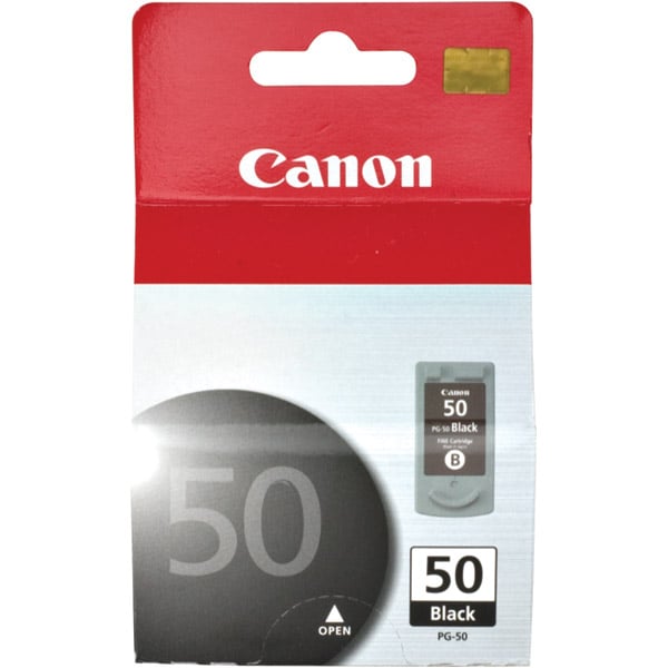 Canon FINE Black High-Capacity Cartridge for Canon Photo Printers PG-50