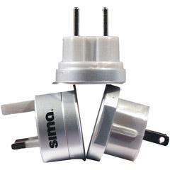 Sima International Travel Adapter Plug Set SIP3