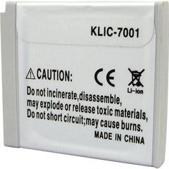 Kodak Digital Cameras - Ultralast UL-KLIC7001 Ultralast Kodak KLIC-7000 Equivalent Digital Camera Battery - 750mAh