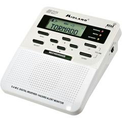 Midland Weather/Hazard Radio with SAME Local Alerts WR-100B Midland Weather/Hazard Radio with SAME Local Alerts WR-100B
