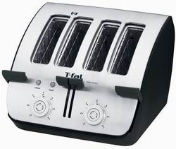 TFAL TT7461002 AvantT Deluxe 4slice Toaster  Black
