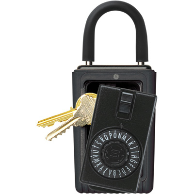GE AccessPoint 000524 black KeySafe Portable Spin dial
