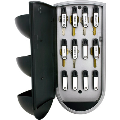 Click here to buy GE Security 001897 black Key Organizer by GE Security.