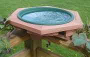 Looker Mini Deck Green Bird Bath