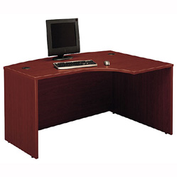 Bush Desk - Bush Business Furniture WC36722 Mahogany Series C Right LBow Desk