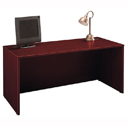 Desk Furniture - Bush Business Furniture WC36742 Mahogany Series C Desk 66 Inch