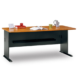 Desk Furniture - Bush Business Furniture WC57472 Natural Cherry Series A 72 Inch Desk