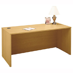 Desk Furniture - Bush Business Furniture WC60342 Light Oak Series C Desk 66 Inch