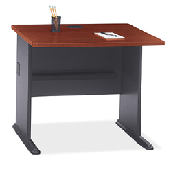 Bush Desk - Bush Business Furniture WC90436A Hansen Cherry - Galaxy Series A 36 Inch Desk