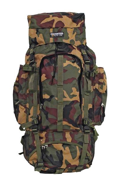 Extreme Pak Invisible Pattern Camouflage Heavy Duty 34 X 13 Mountaineers Backpack