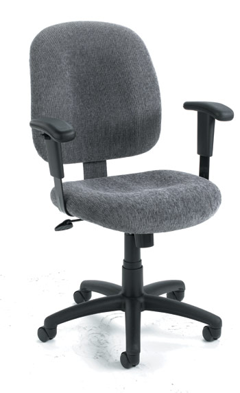 Fabric Task Chair - B495 - Black