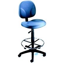Boss Fully Adjustable Drafting Stool With Foot Ring B1690 Gray